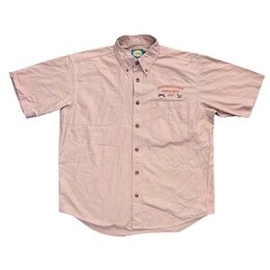 Cabela's Sportsman Classic Button Up Shirt Short Sleeve Dawes‎ Texas 2007